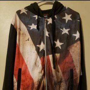 American flag hoodie